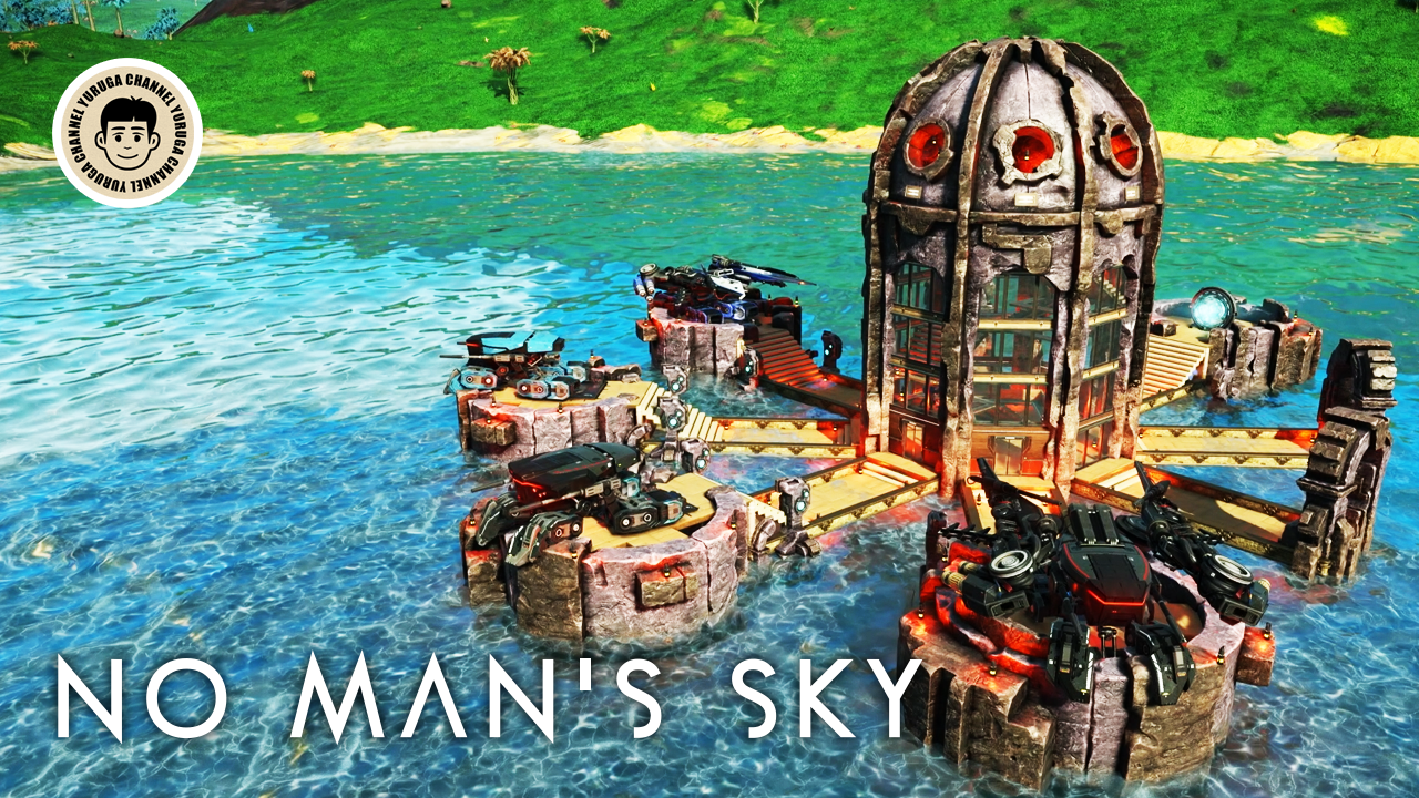 Featured image of post 湖の上に広がる幻想的な石の家！『NO MAN'S SKY』建築の魅力【宇宙漂流129日目】